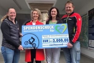 Spendenübergabe Trialfreunde Kirchbichl